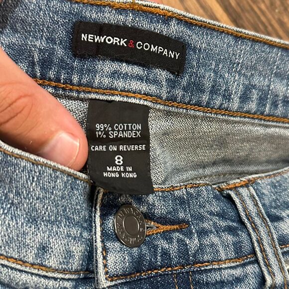 Y2K Paisley Embroidered Flared Jeans With Rhinestones - Picture 6 of 6